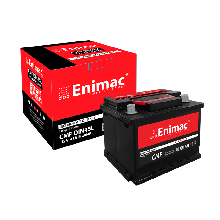 Bình Ắc quy ô tô Enimac