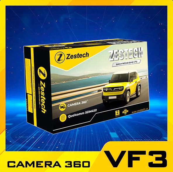 ZT3 DÀNH RIÊNG CHO XE VF3 (BẢN CÓ CAMERA 360)