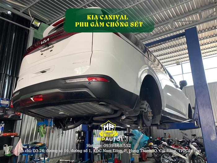 Sơn phủ gầm chống rỉ sét Onzca Kia Canival
