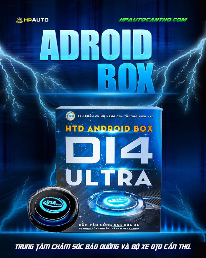 Smart Android Box cho ô tô D14 Ultra đặc biệt