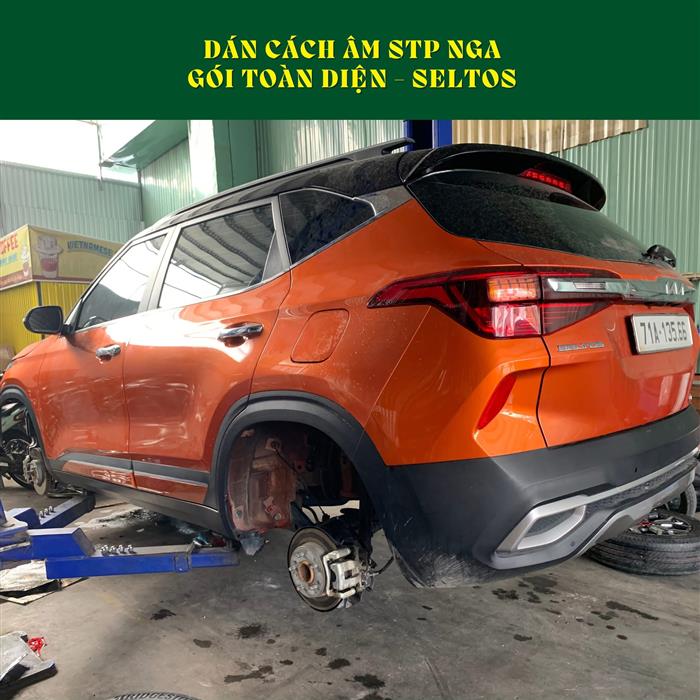 Cách âm toàn diện STP Nga cho xe Seltos