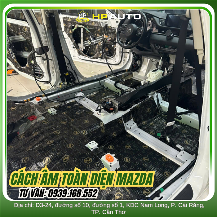 CÁCH ÂM TOÀN DIỆN STP NGA CHO MAZDA