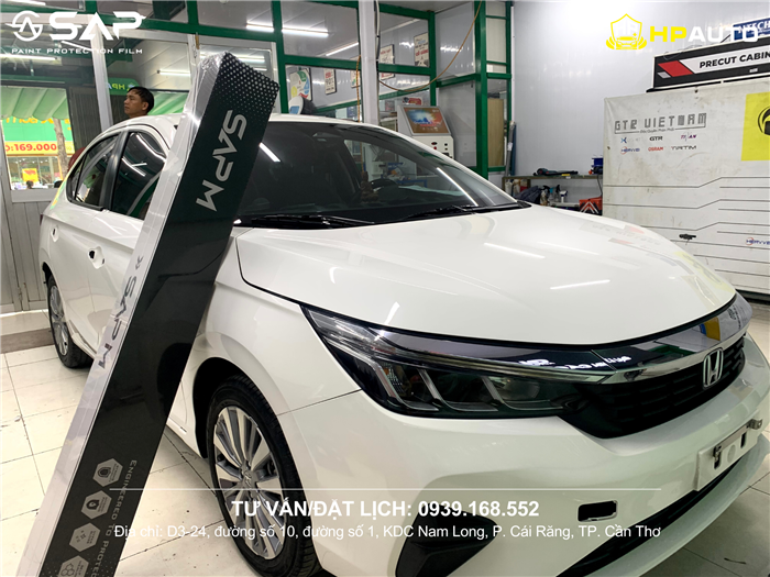 DÁN PPF SAP M NHẬP KHẨU ĐỨC XE HONDA CITY