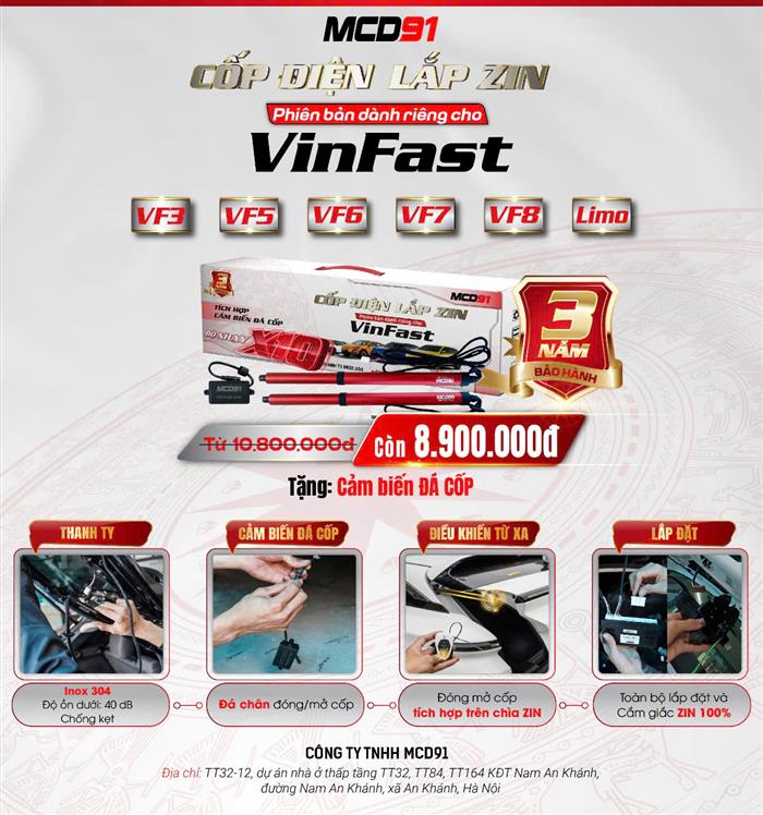 Cốp điện Limo Green MCD91