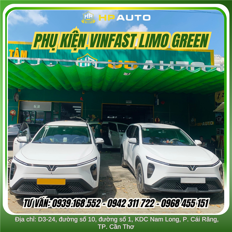 Tổng Hợp Phụ Kiện Đồ Chơi Nâng Cấp Dành Cho VinFast Limo Green